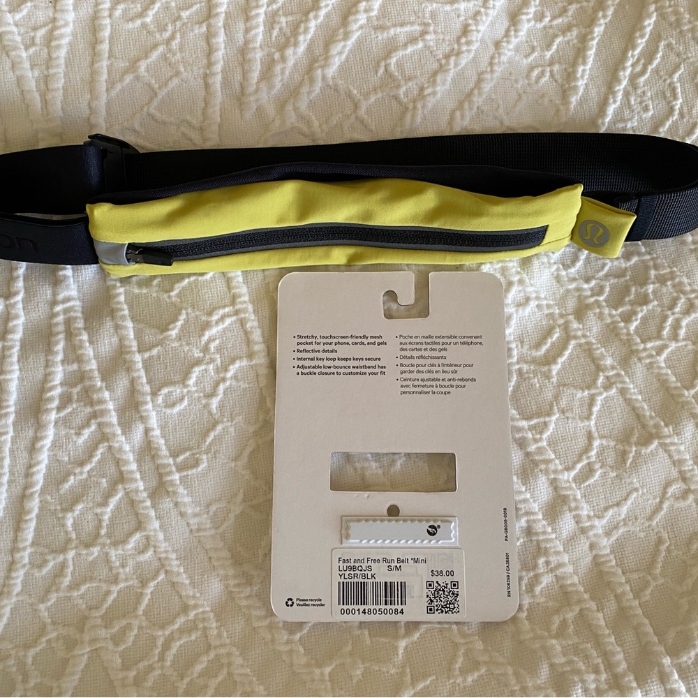 Lululemon fast and free belt mini